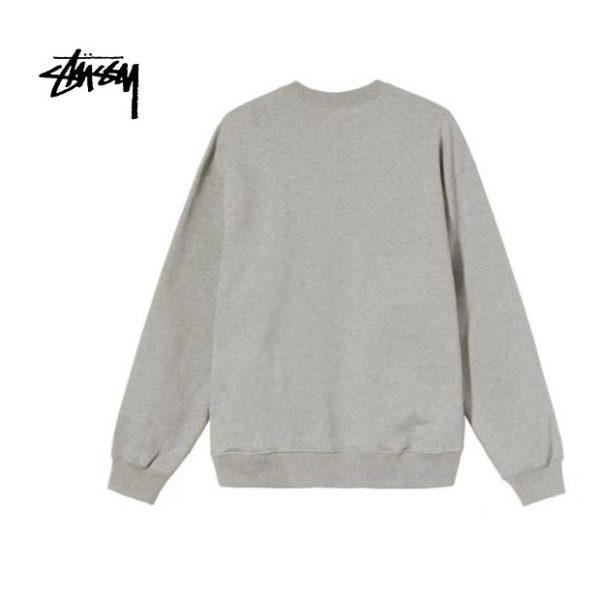 Stussy x Nike聯名款 刺繡字母Logo 寬鬆套頭圓領衛衣 男女同款