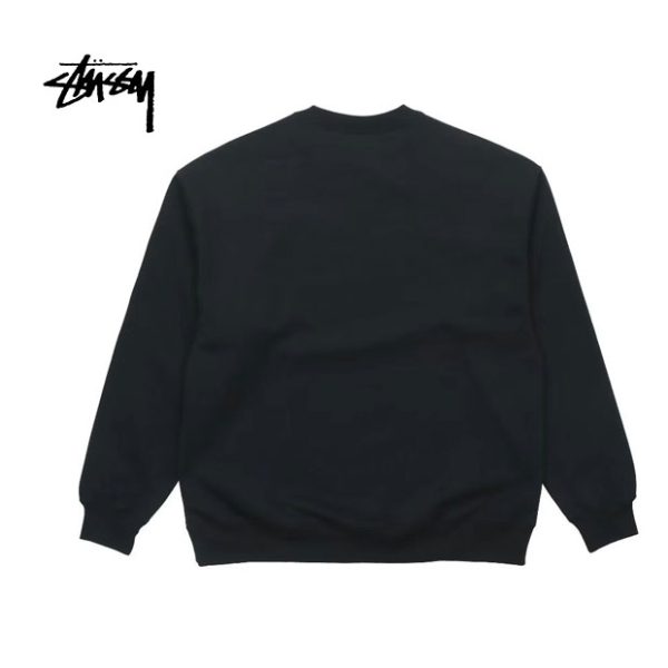Stussy x Nike聯名款 刺繡字母Logo 寬鬆套頭圓領衛衣 男女同款