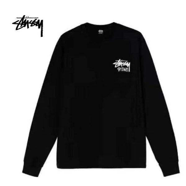 Stussy SS22 DSM聯名 Tee Logo 套頭長袖T恤 男女同款