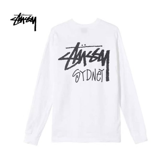 Stussy SS22 DSM聯名 Tee Logo 套頭長袖T恤 男女同款