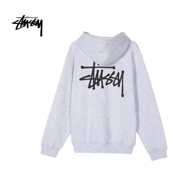 【3色可選】Stussy BASIC ZIP HOOD 經典拉鏈衛衣 男女同款