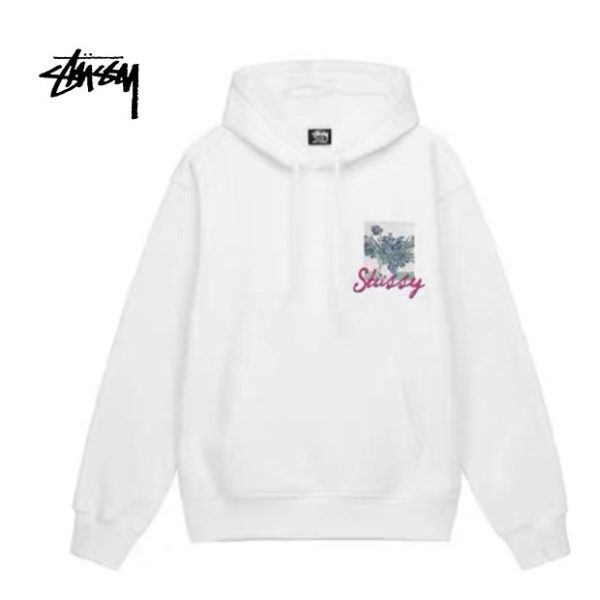 STUSSY POST MODERNISTS TEE 鳶尾花 梵高 連帽衛衣