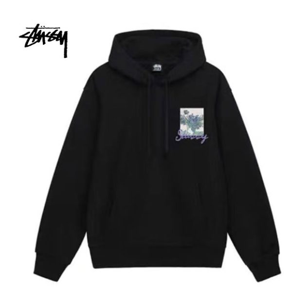 STUSSY POST MODERNISTS TEE 鳶尾花 梵高 連帽衛衣