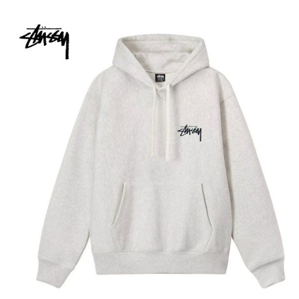 Stussy/斯圖西 FW22 lst Lion Hoodie Logo印花連帽套頭衛衣 男女同款 帽T 情侶款