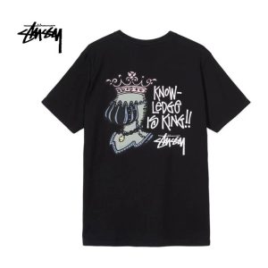 STUSSY短袖潮牌斯圖西T恤雷鬼聯名TEE夏季男女嘻哈滑板風半袖- 潮牌