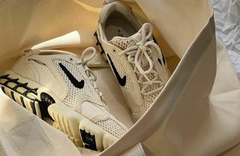 Nike Air Zoom Spiridon Cage 2 Stussy Fossil 真假辨別 - Nike Air Zoom Spiridon Cage 2 Stussy Fossil 真假辨別！