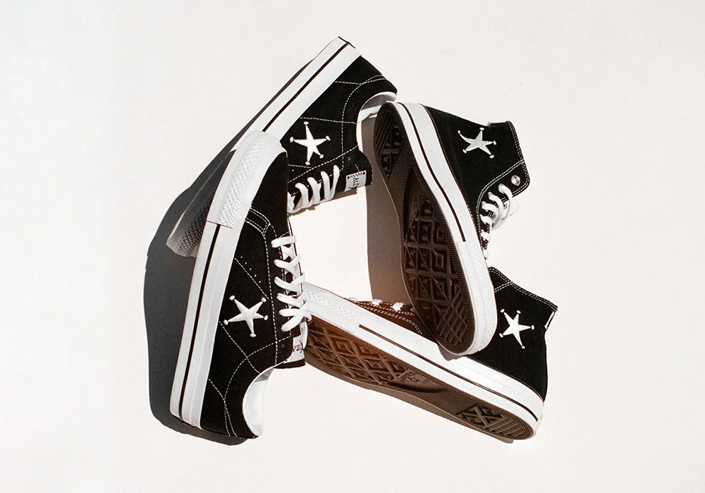St&uuml;ssy Converse Chuck 70 Hi & One Star