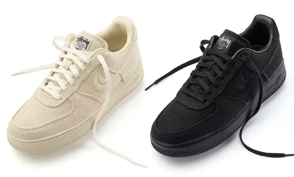 Stussy AF1聯名 - 純黑 Stussy AF1 首次完整曝光！光看細節就想沖