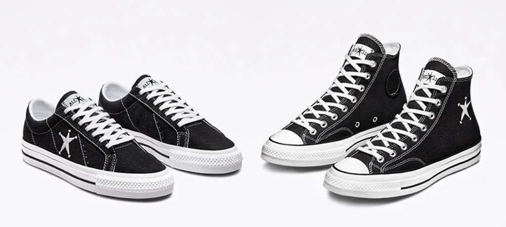 St&uuml;ssy Converse Chuck 70 Hi & One Star 聯名款