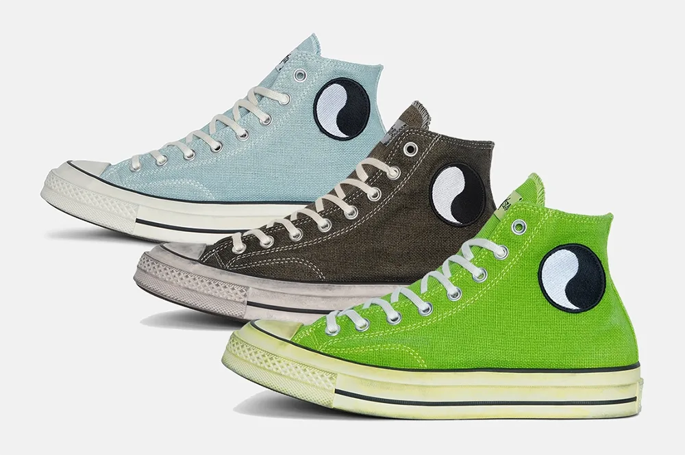 stussy x converse chuck 70 hi 聯名款 stussy x converse chuck 70 hi 聯名款
