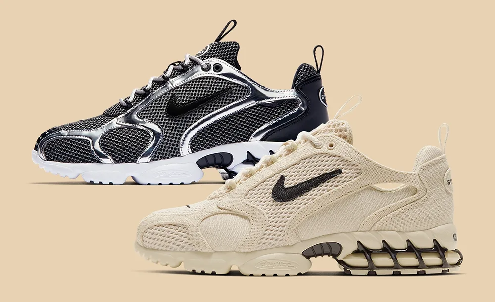 Stussy x Air Zoom Spiridon Caged