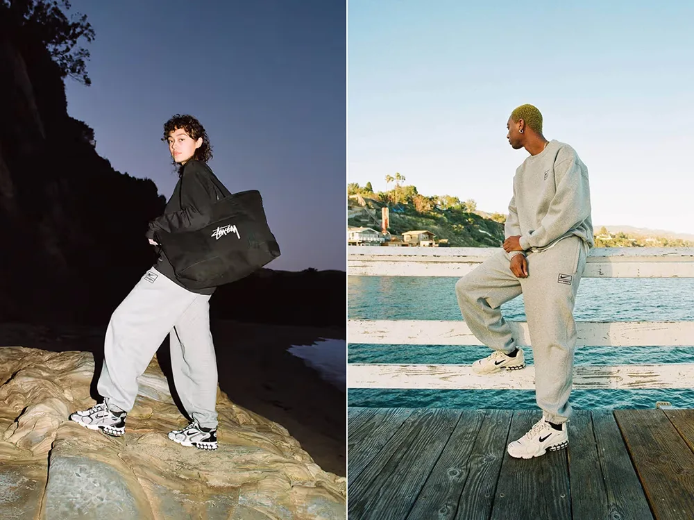 Travis Scott上腳Stussy Nike Zoom Spiridon Caged 聯名鞋 Travis Scott上腳Stussy Nike Zoom Spiridon Caged 聯名鞋