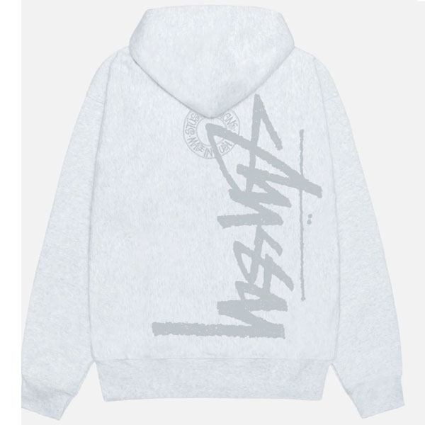 NB 2.jpg2  2 - Stussy经典簽名字母Logo印花 拉鏈連帽衛衣外套