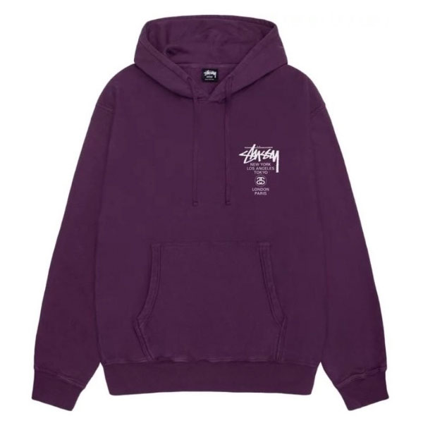 美式潮牌Stussy 經典世界巡遊系列印花 基礎連帽套頭衫 NB 24.jpg3 24 - 美式潮牌Stussy 經典世界巡遊系列印花 基礎連帽套頭衫