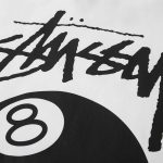 Stussy 經典黑八Logo印花 連帽衛衣 男女同款套頭衫