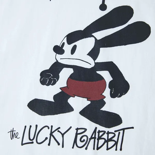 STUSSY × DISNEY OSWALD THE LUCKY RABBIT TEE 幸運兔印花短袖t恤- 潮